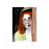 Untitled #017 - Woman with red hair (Print Only)