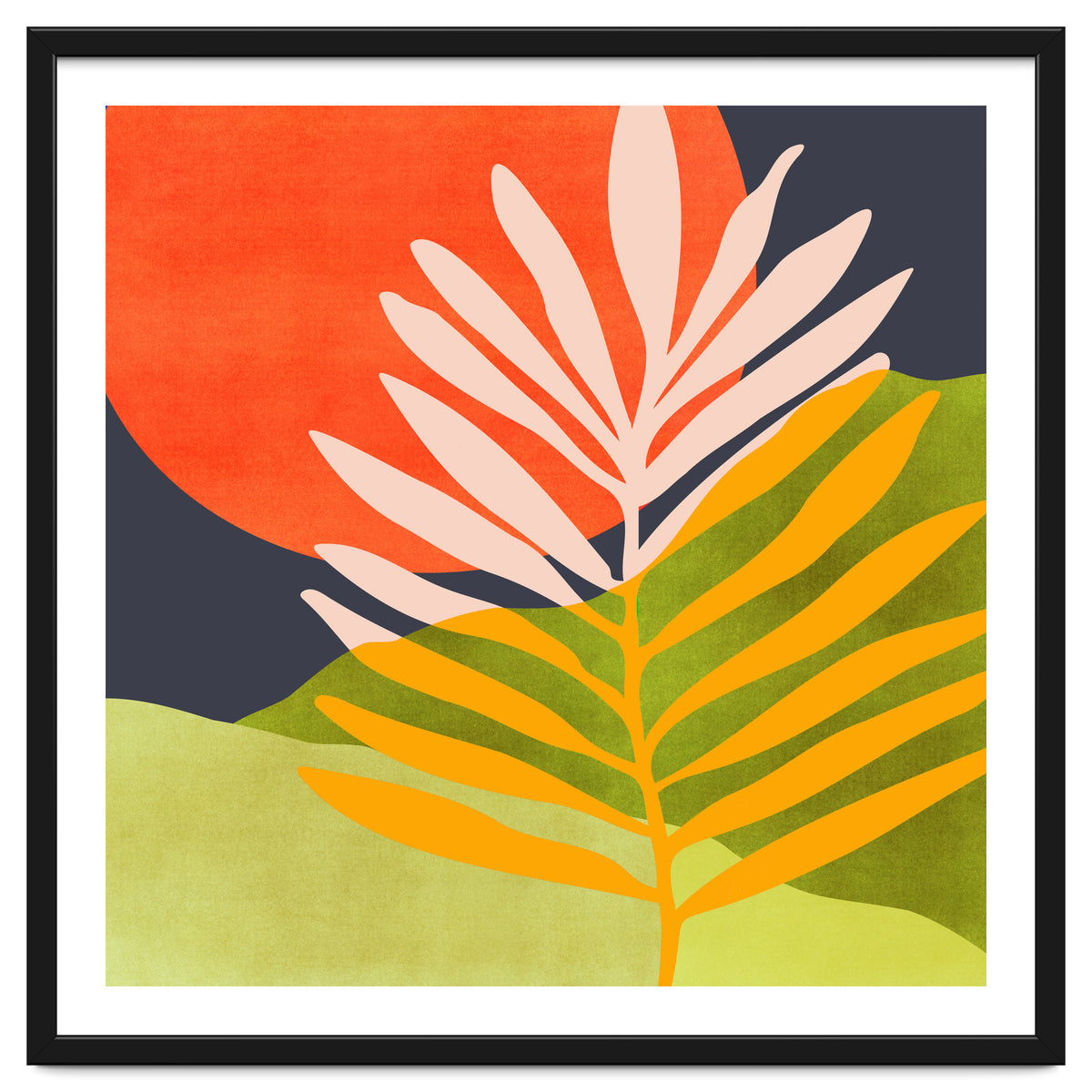 Maximal Sunset Scene