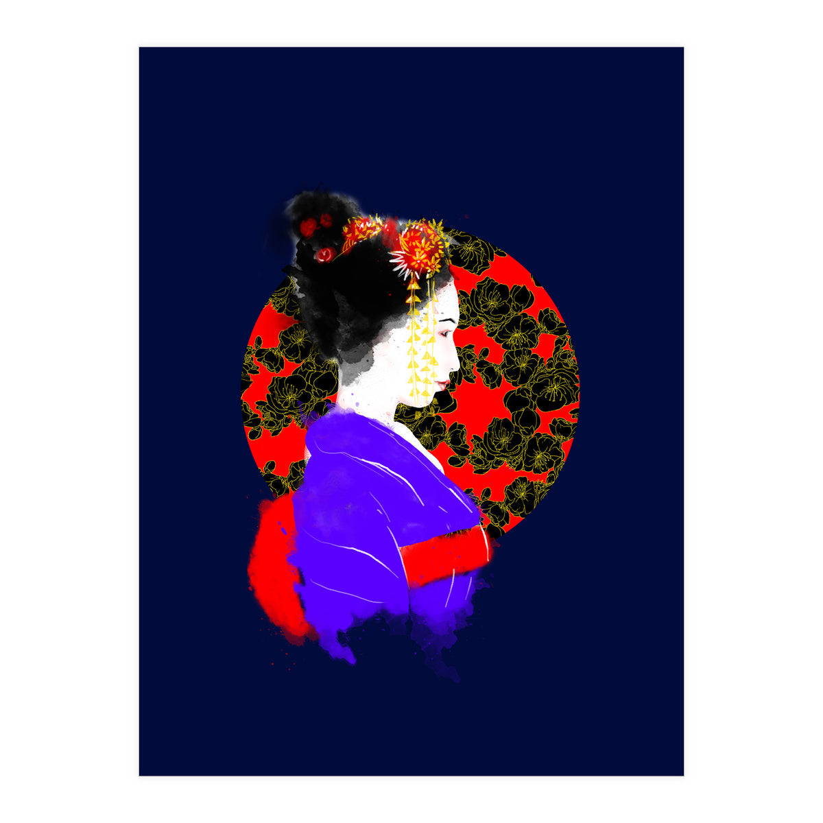 inked Geisha (Print Only)