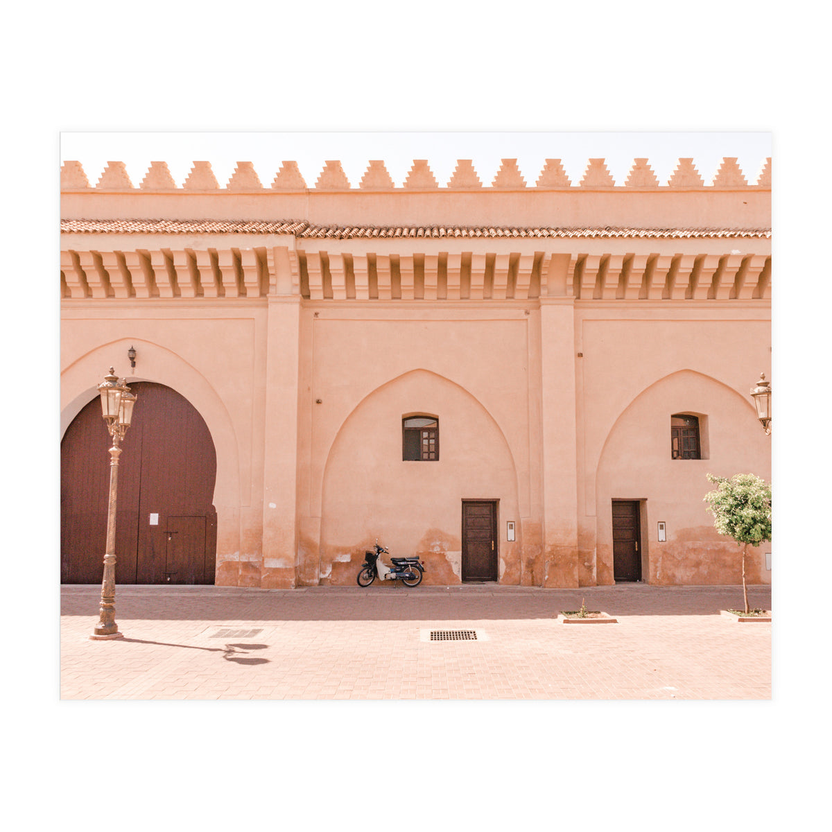 Moroccan Street Marrakech (Print Only)