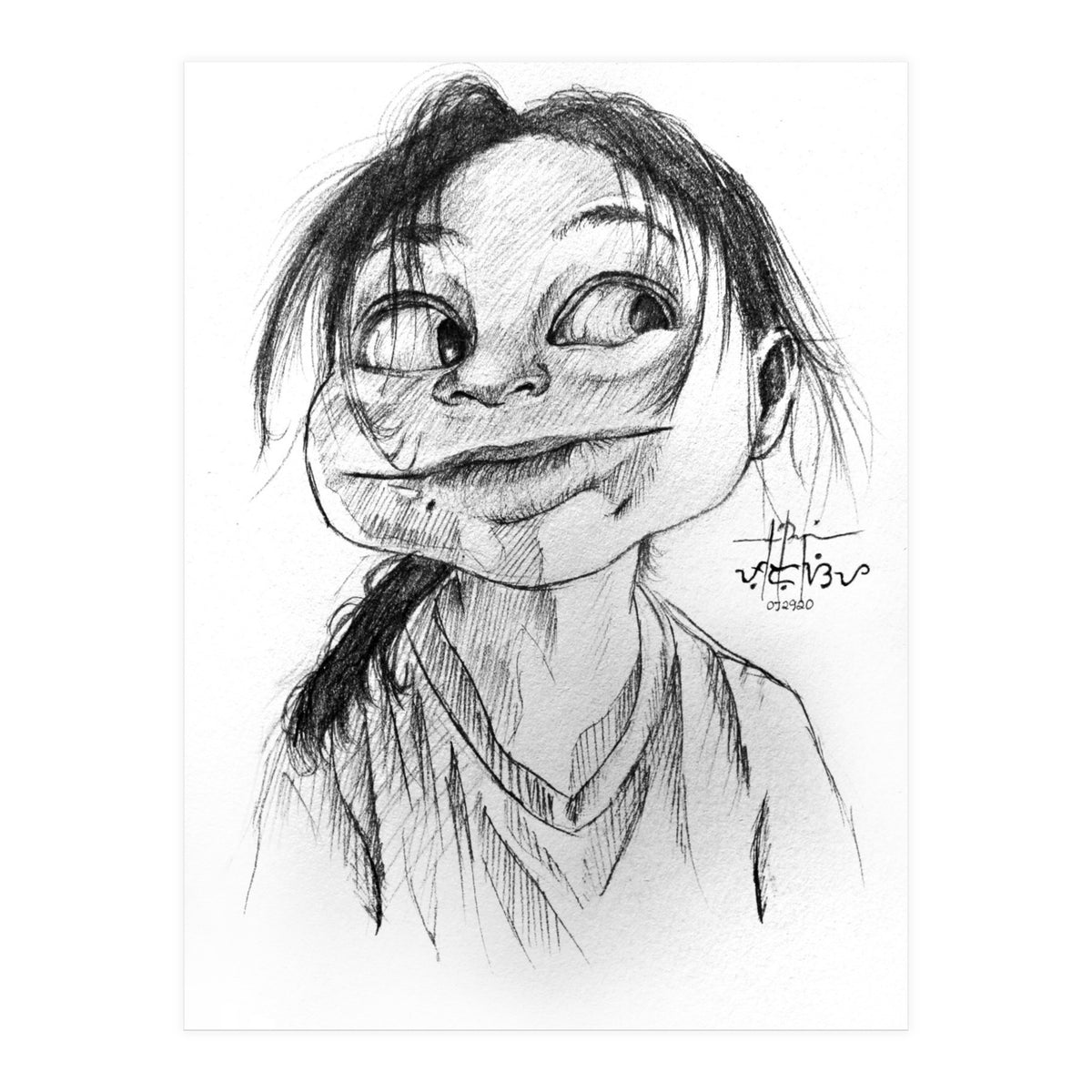 Hermit Caricature (Print Only)