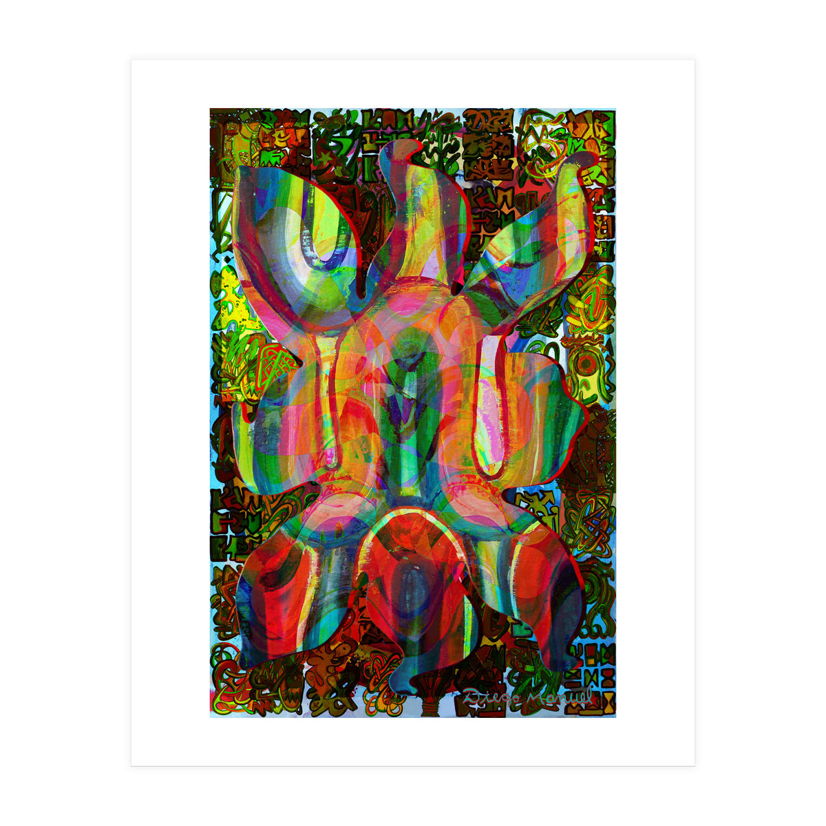 Pop Abstract 2023 Tapiz 105 (Print Only)