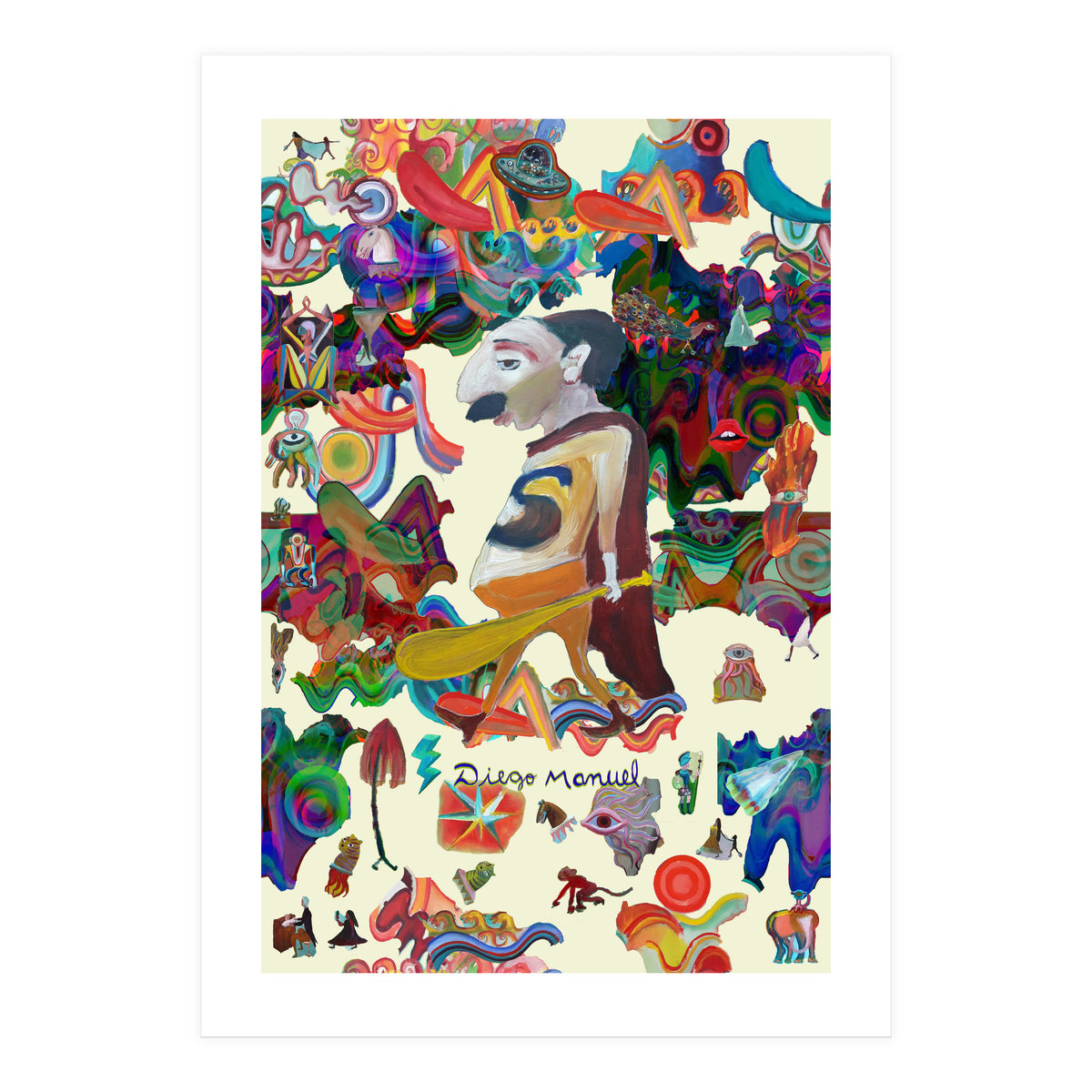 Graffitis 2021 Tapiz 61 B (Print Only)