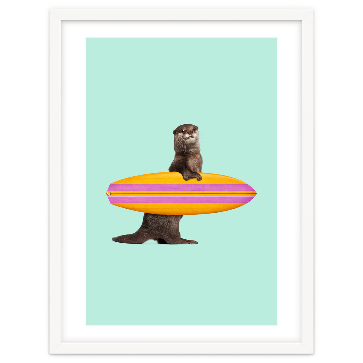 Surfing Otter