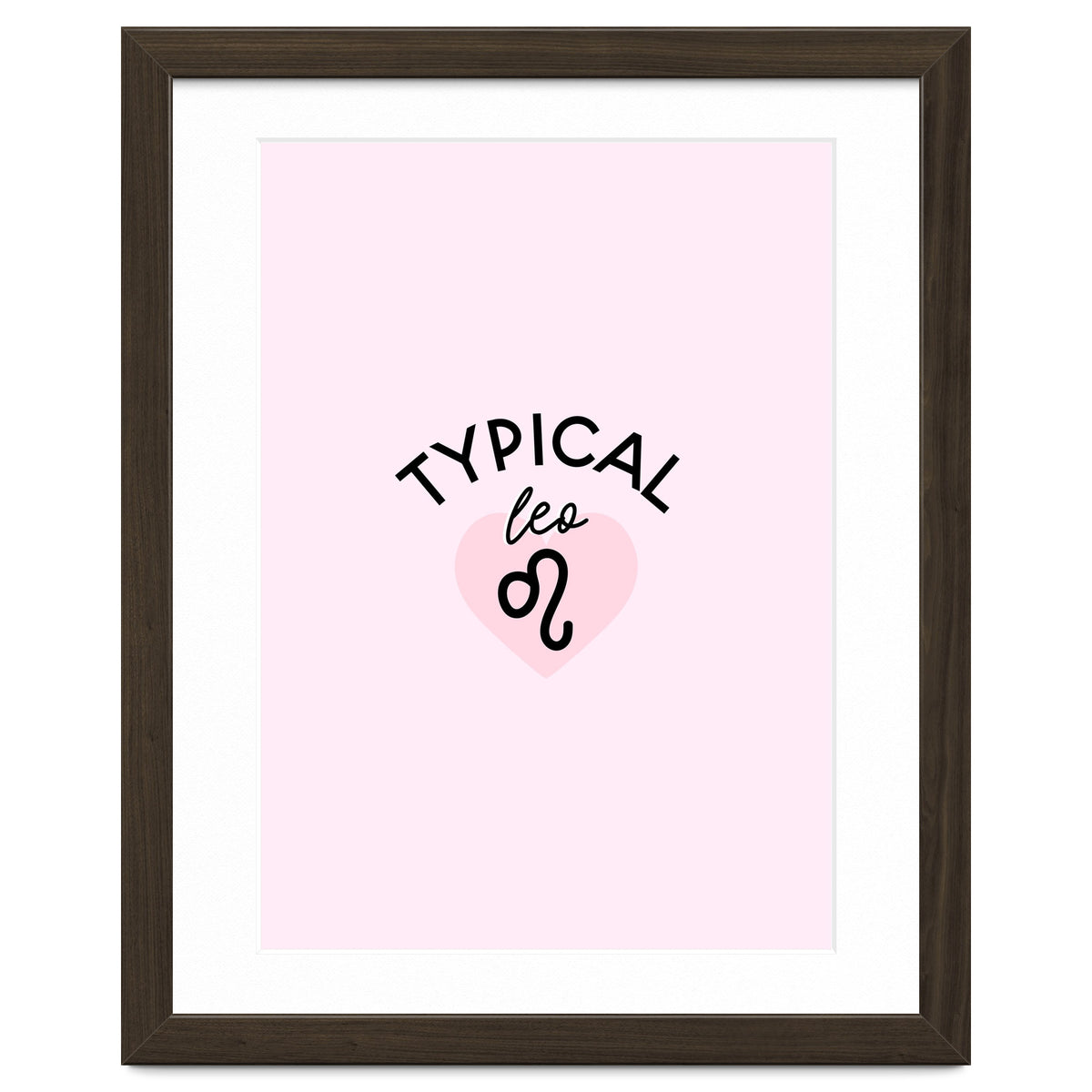 Typical Leo Horoscope Print
