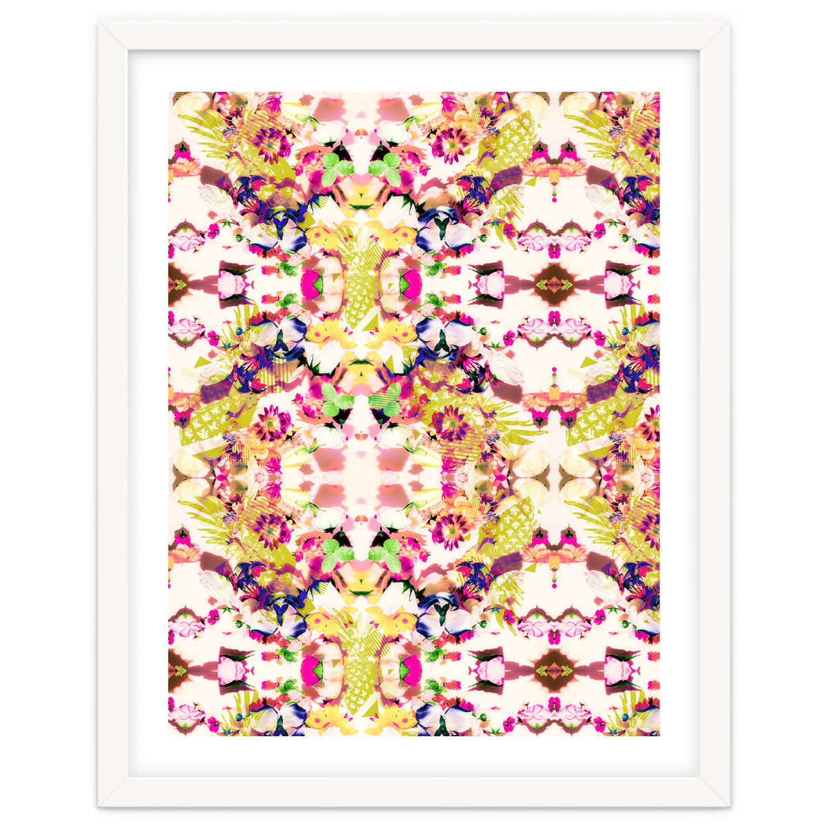 Painting mosaic - Abstract nature