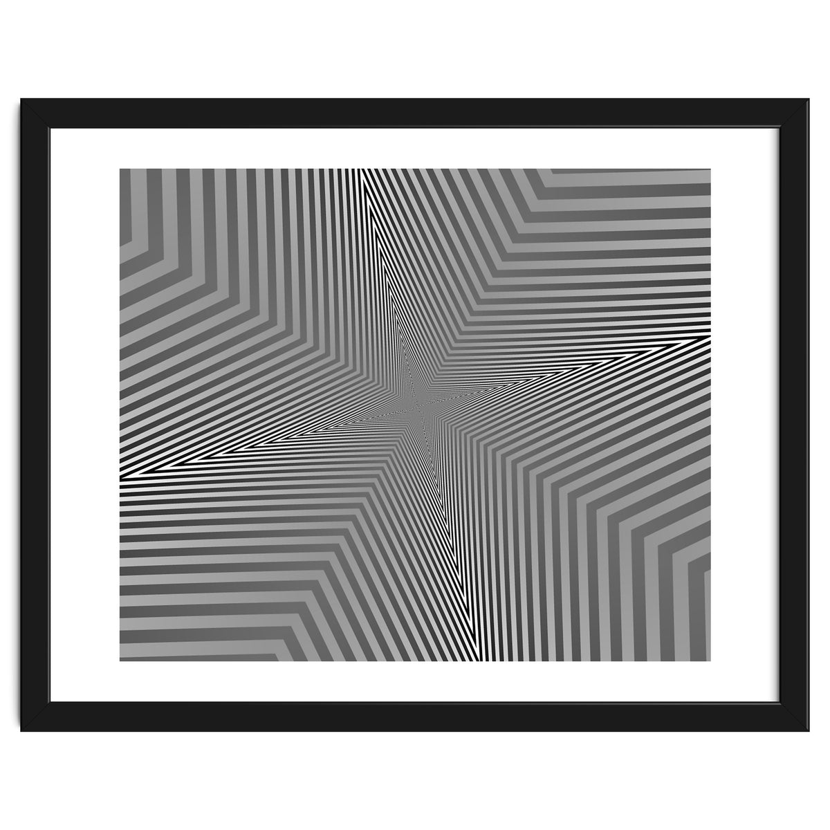 Abstract Triangle Pattern Geometric