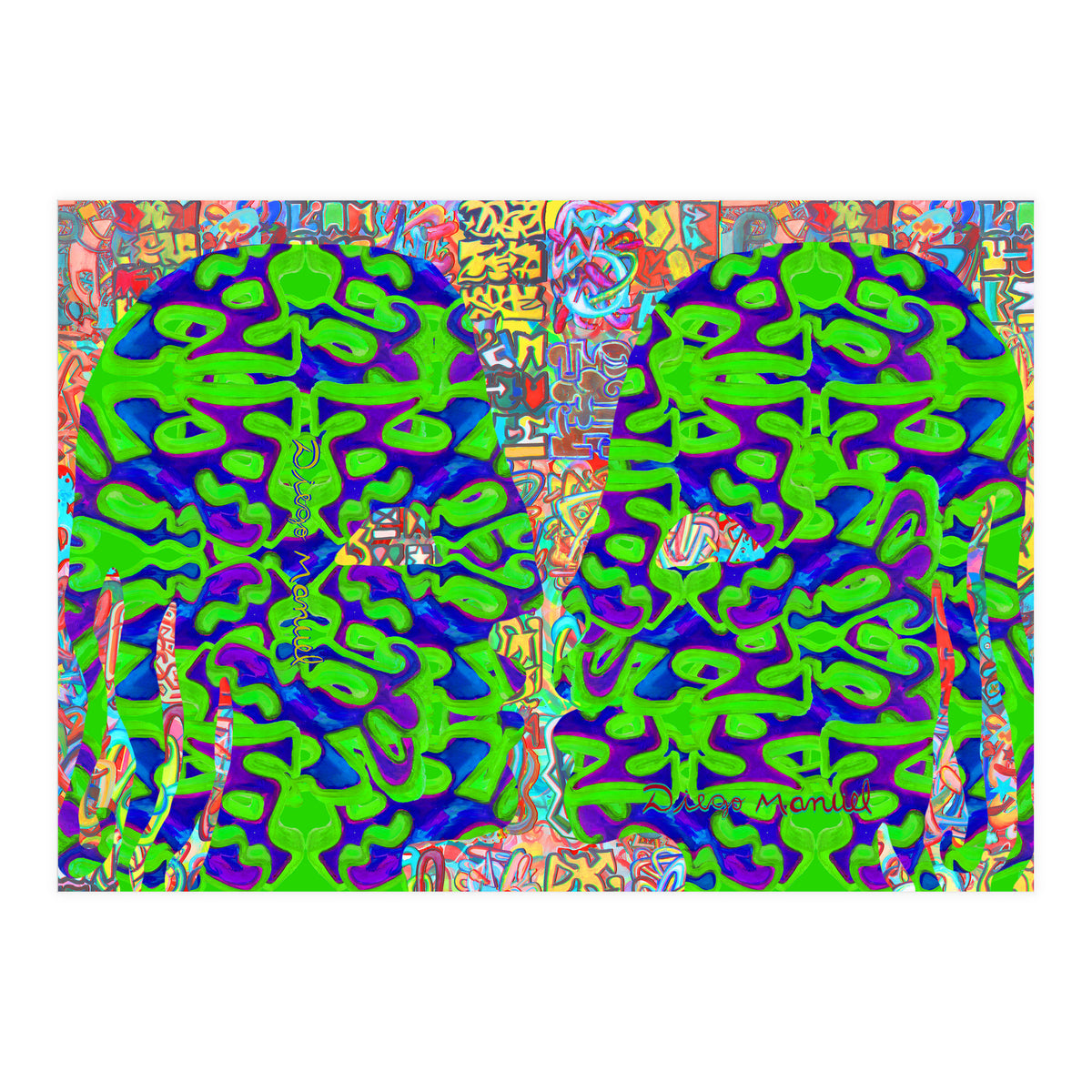 Abstracto Pop Nuevo B14 (Print Only)