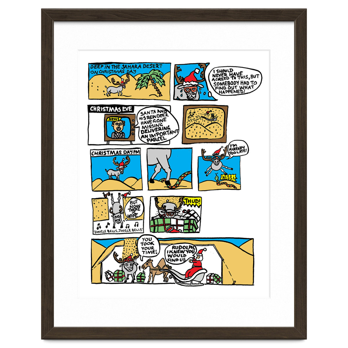 Reindeer in the Sahara