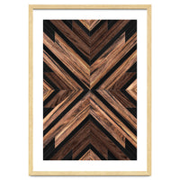 Urban Tribal Pattern No.3 - Wood