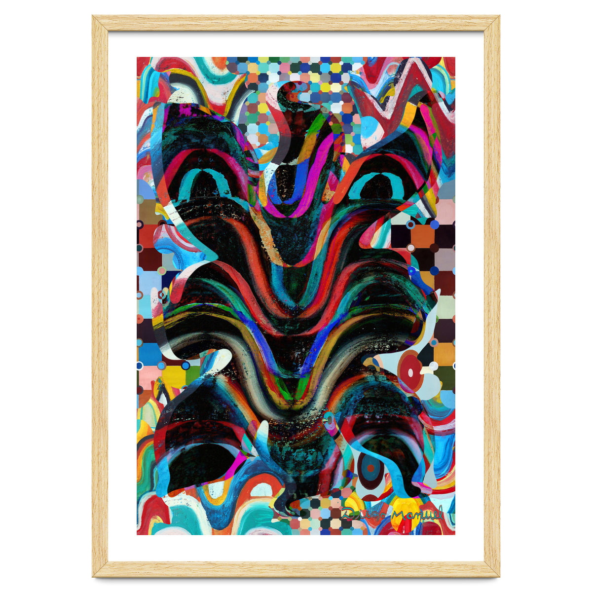 Pop Abstract 2023 Tapiz 80