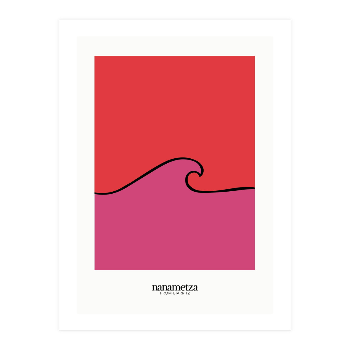 Pink Waves (Print Only)