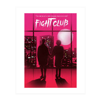 Tyler and Marla Fight Club movie poster (Print Only)