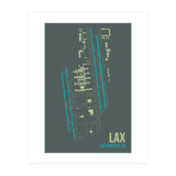LAX Airport Layout (Print Only) thumbnail