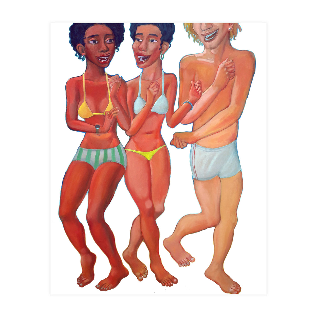 Bailando En La Playa 12 (Print Only)