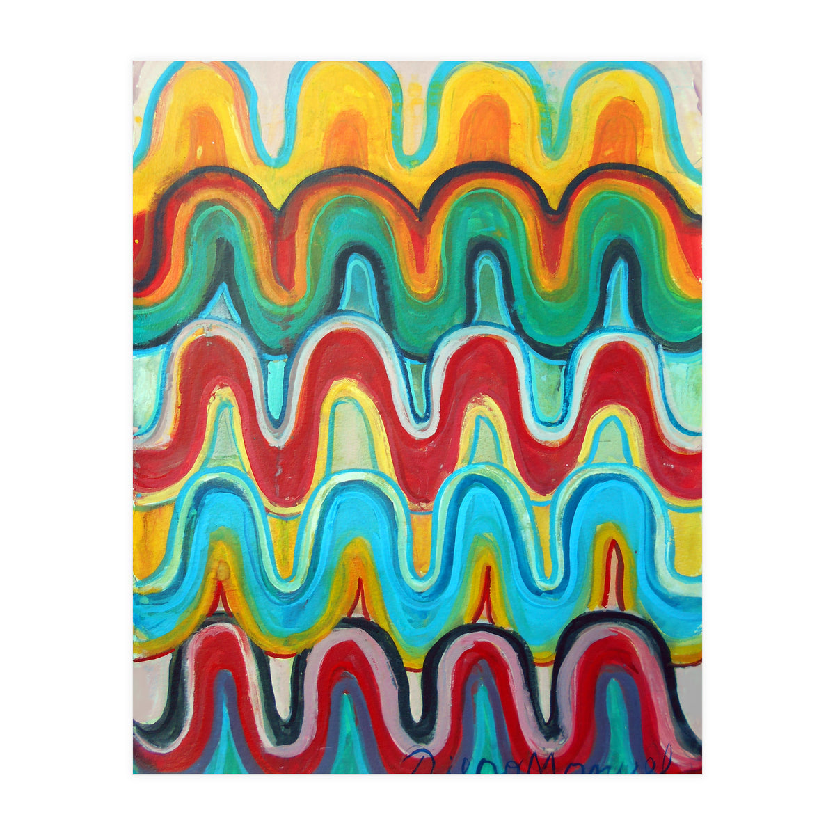 Pop Multicolor 5 (Print Only)