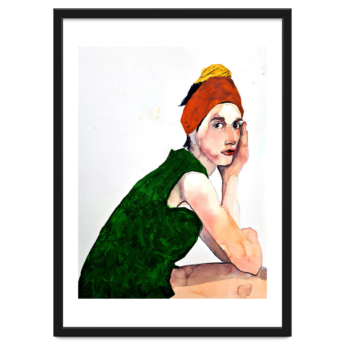 Untitled #86 - Woman in green
