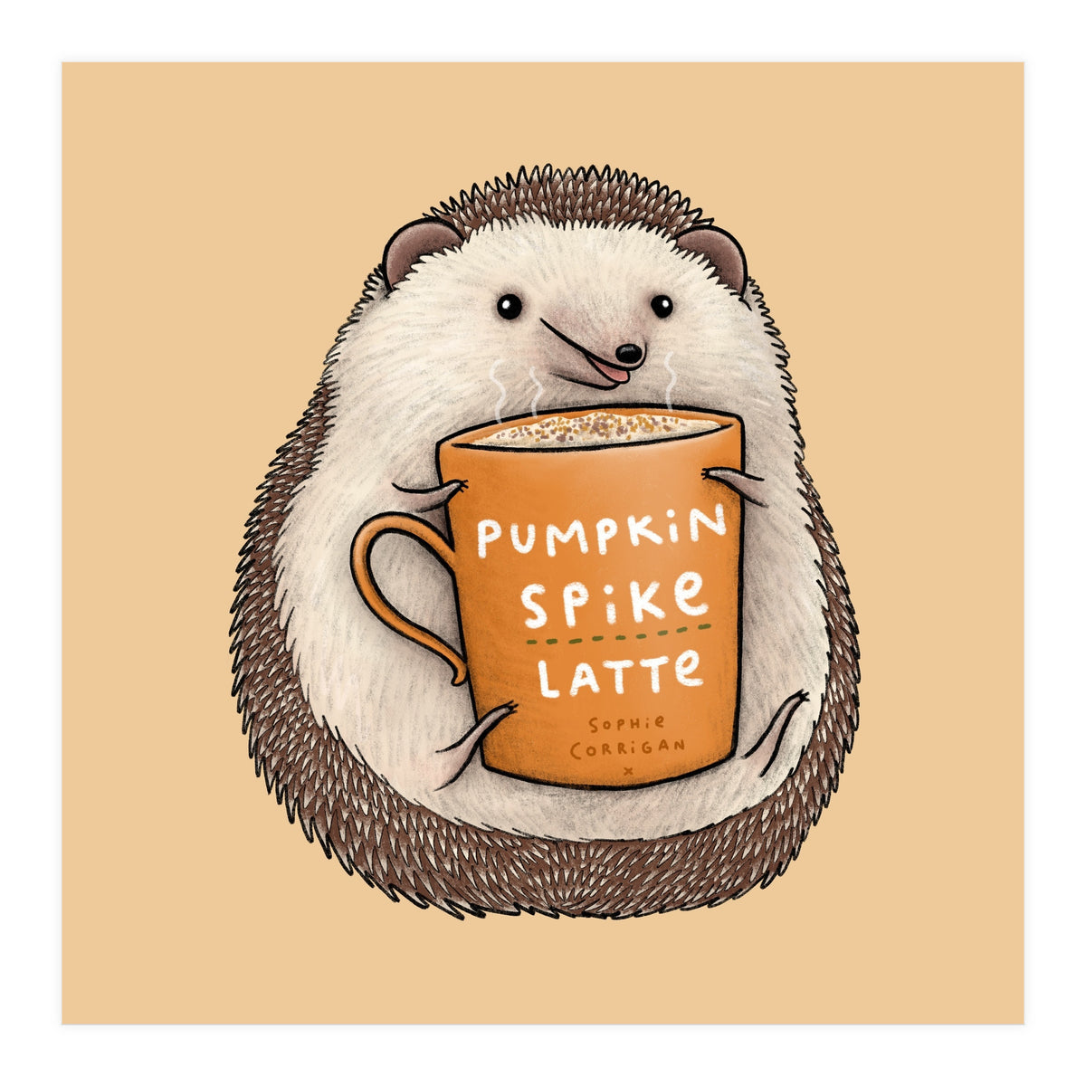 Pumpkin Spike Latte (Print Only)