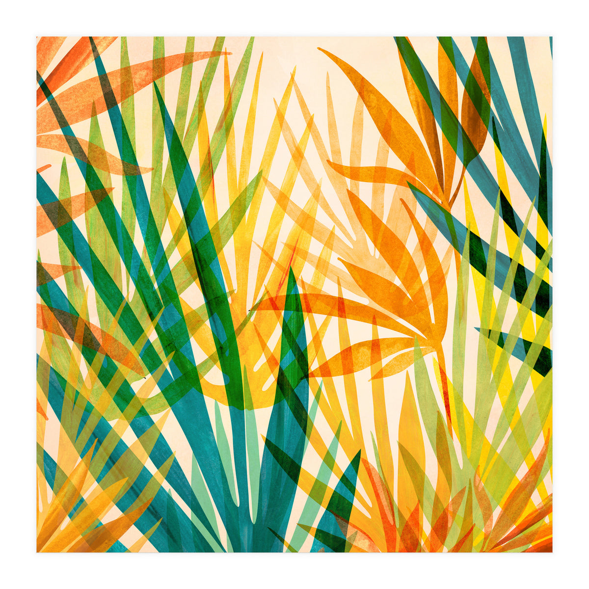 Golden Tropics (Print Only)