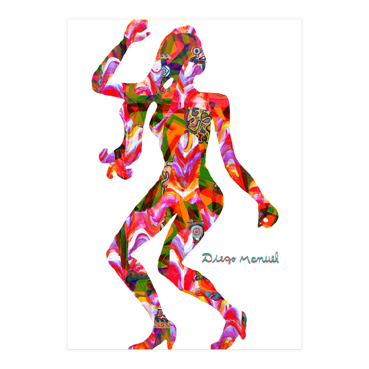 Dance Girl B 14 (Print Only)