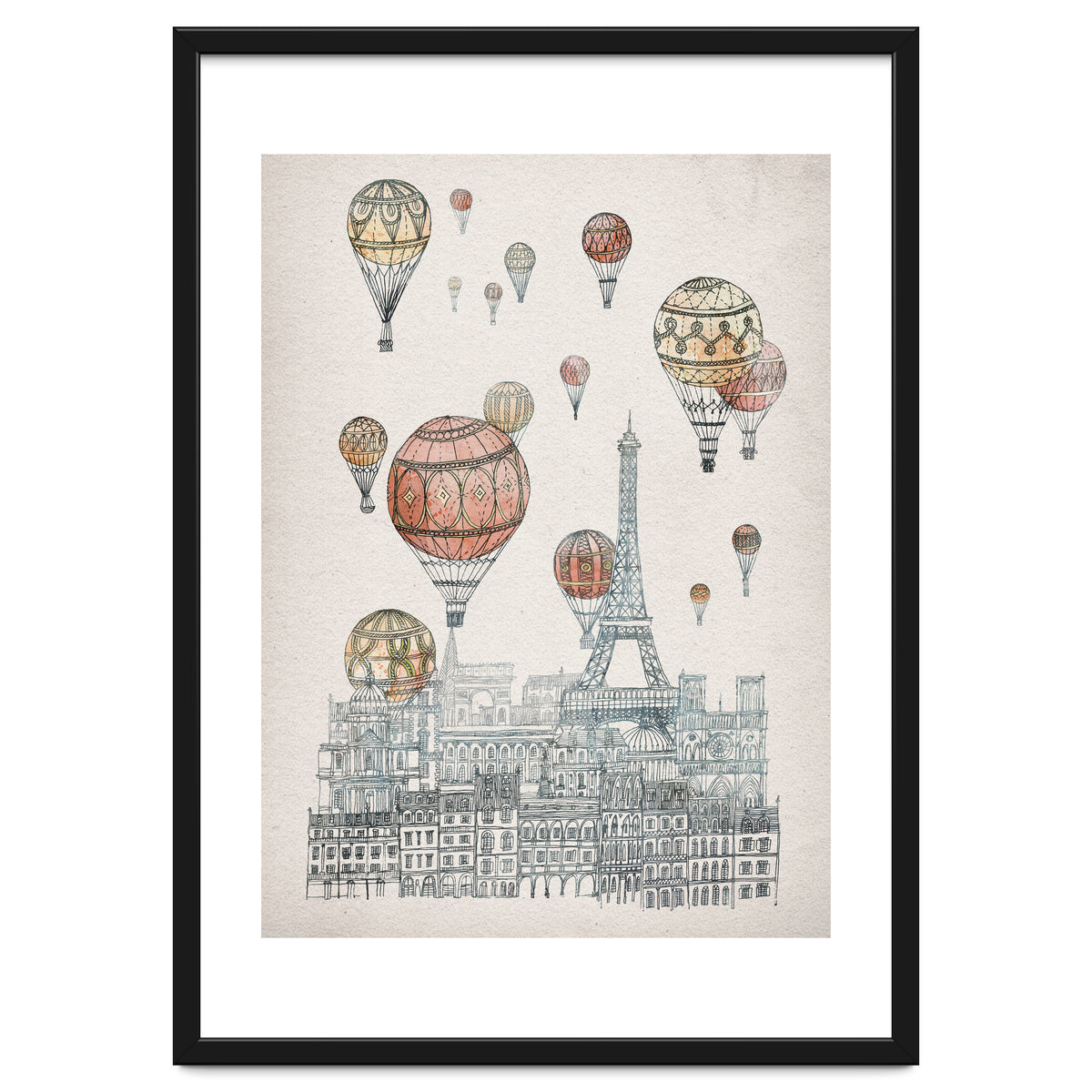Voyages Over Paris