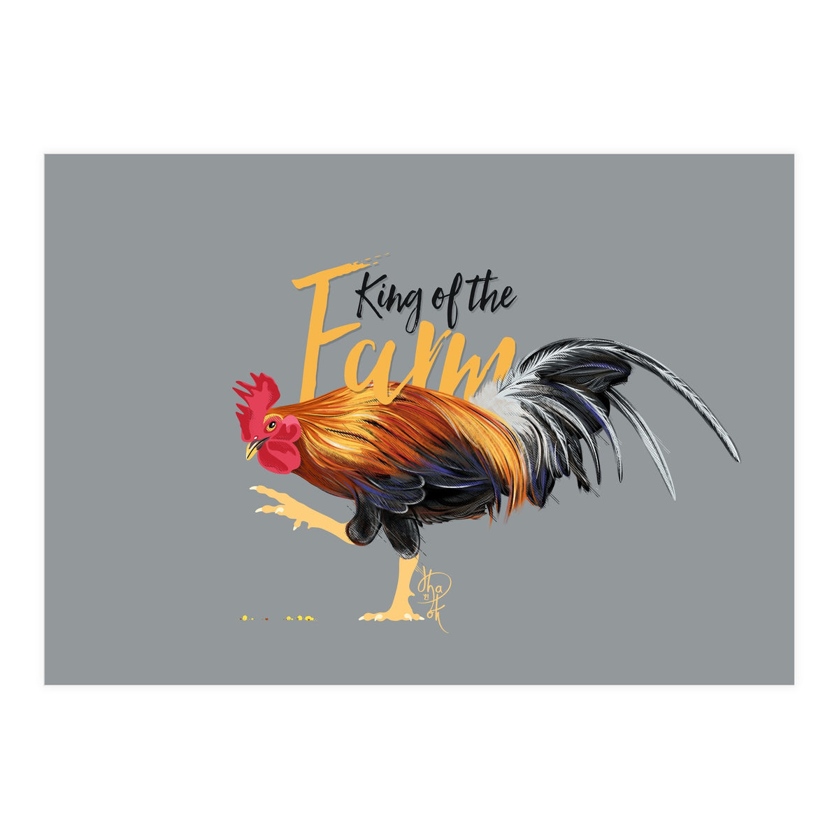 King Of The Farm 1 (Print Only)