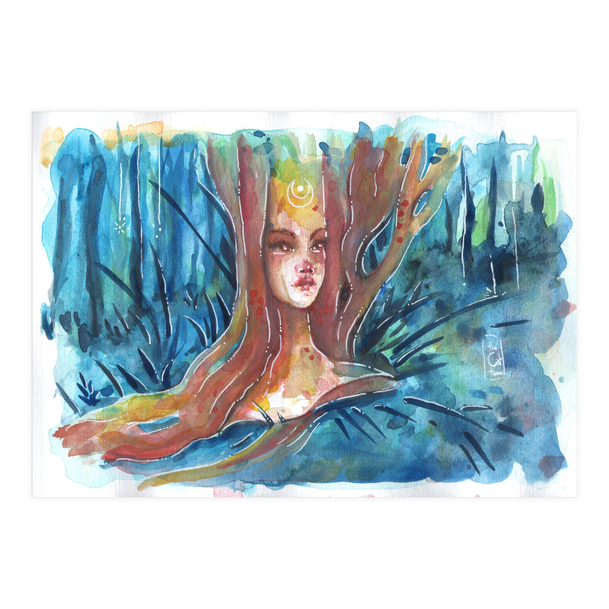 Midsummer Night Dryad (Print Only)