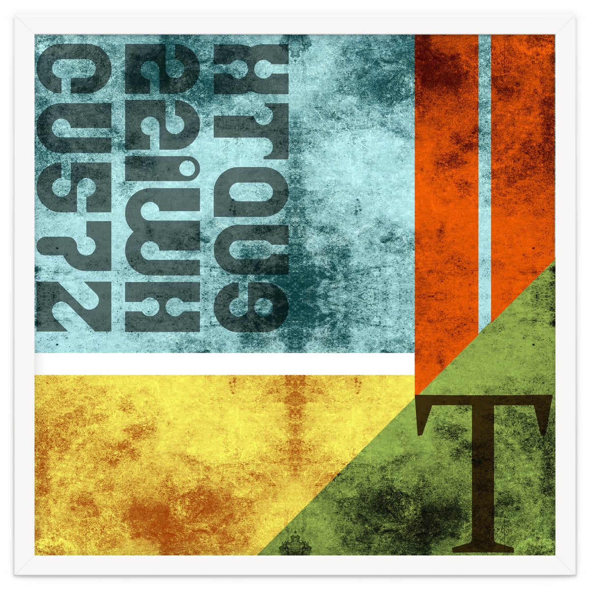 Abstract Industrial Rgby