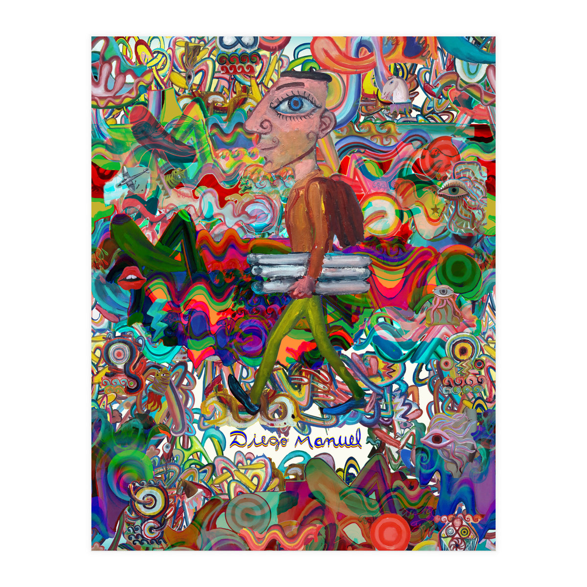 Graffitis 2021 Tapiz 82 (Print Only)