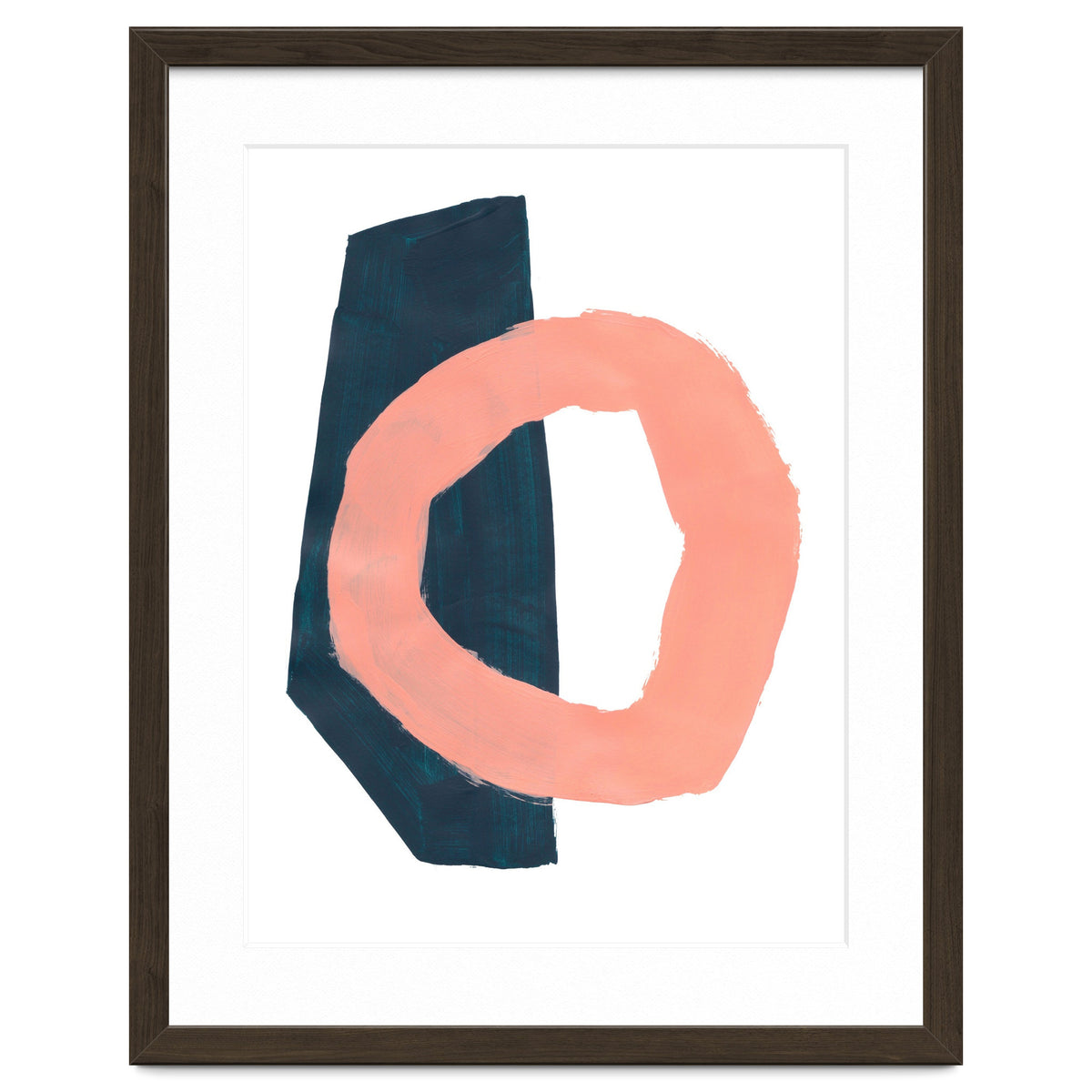 Teal Pillar Salmon Ring