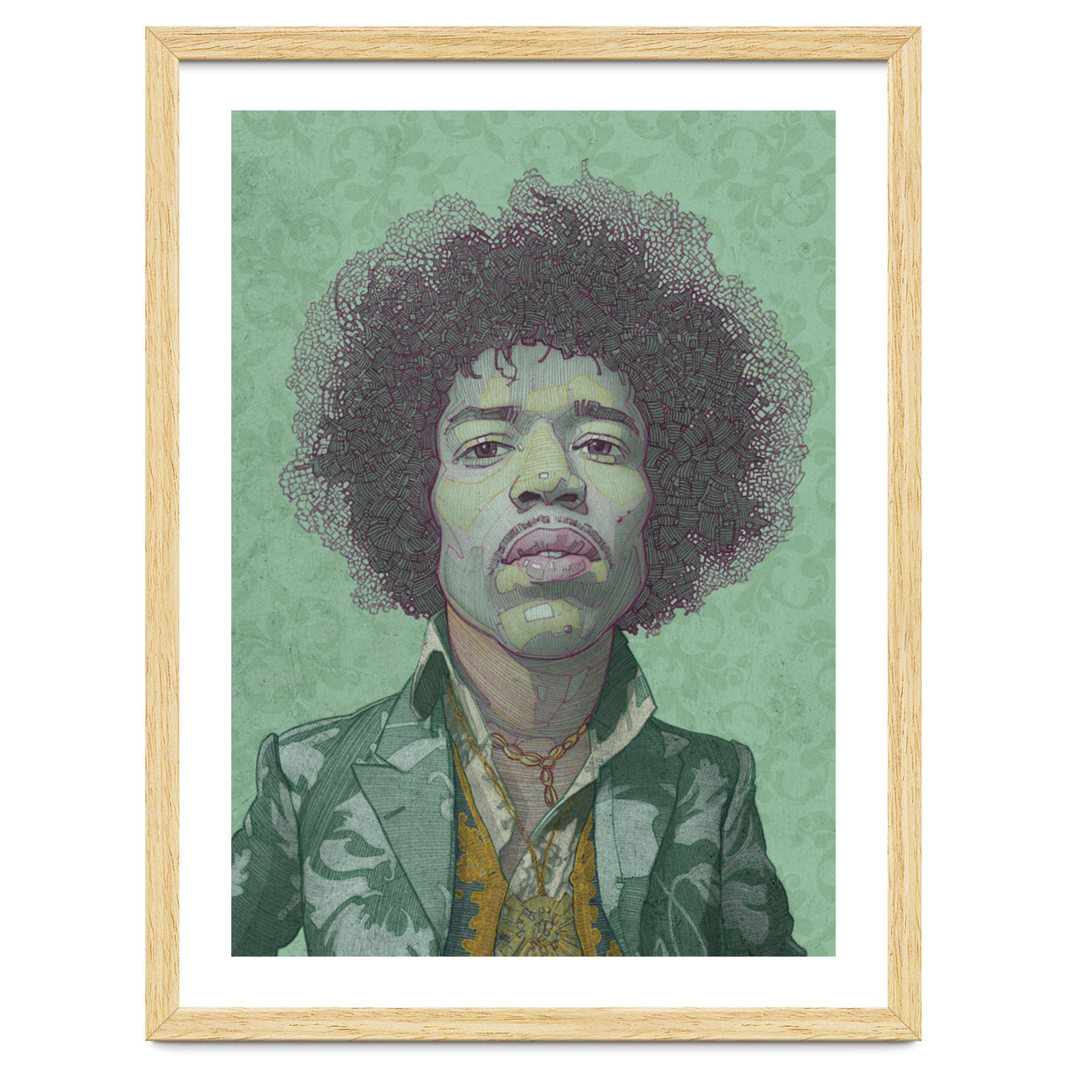 Hendrix Illustration