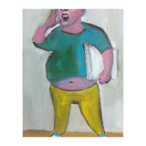 newspaper seller (Print Only) thumbnail