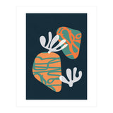 Retro Botanical Abstract Geometric Art (Print Only) thumbnail