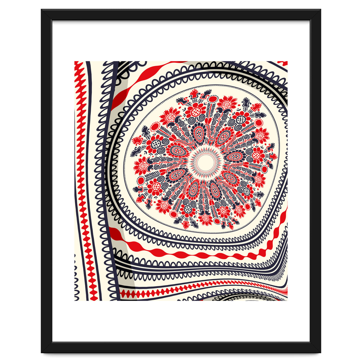 Romanian embroidery background 9