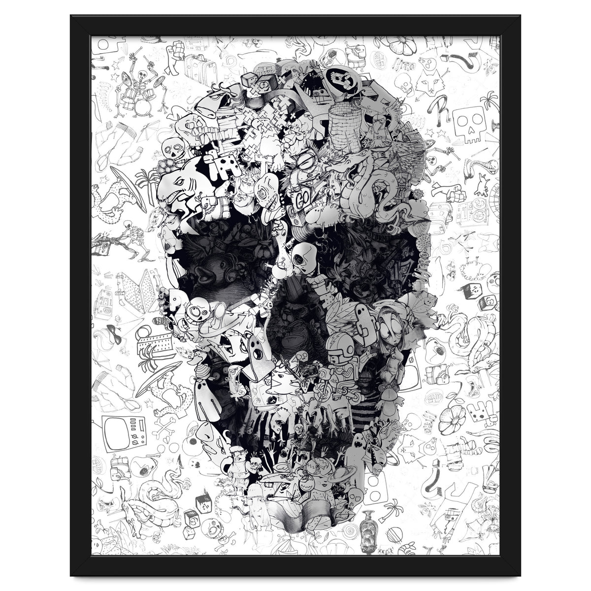 Doodle Skull