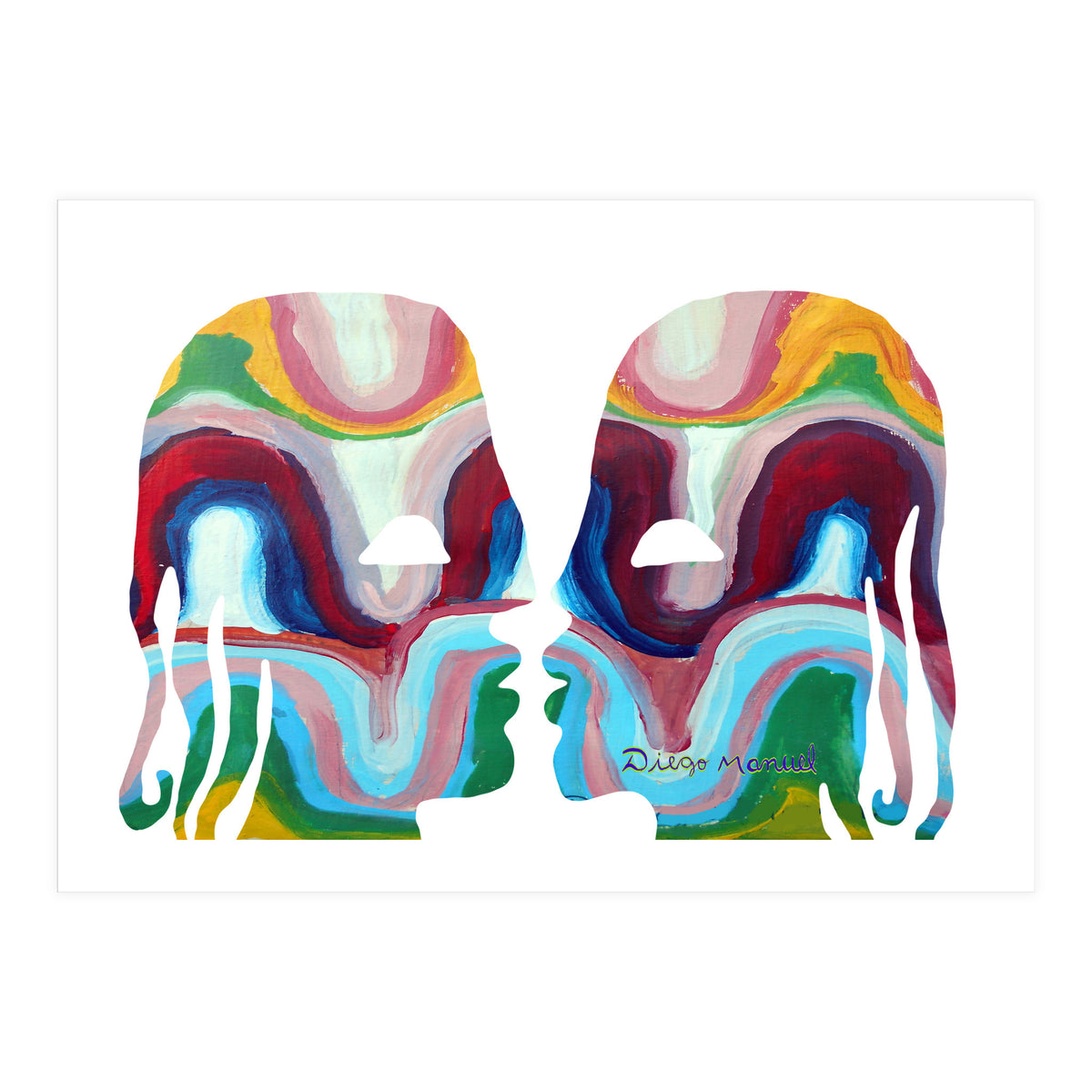 Abstracto Pop Nuevo 6  (Print Only)