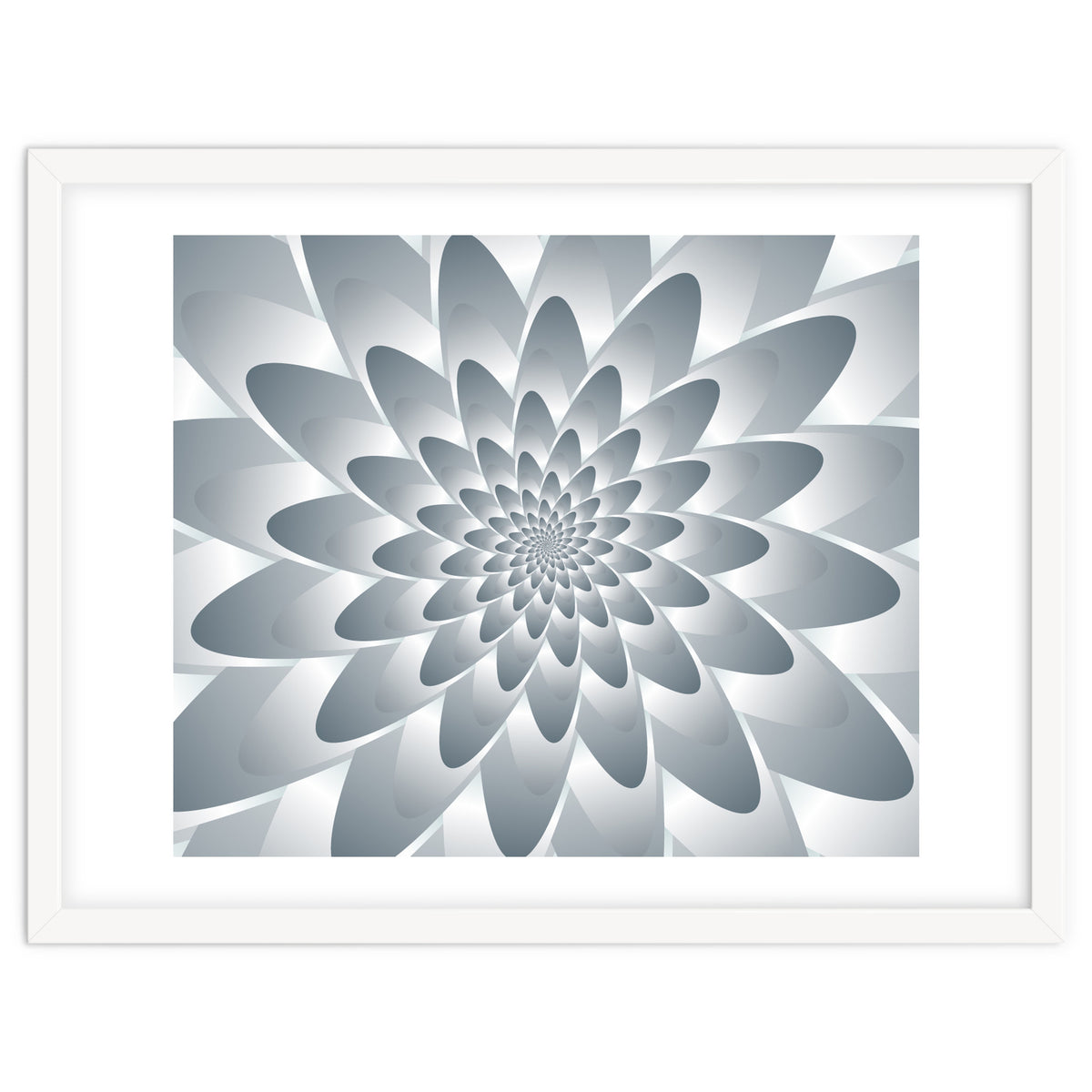 Swirl Flower Pattern