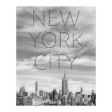 NYC Midtown Manhattan | Text & Skyline (Print Only) thumbnail