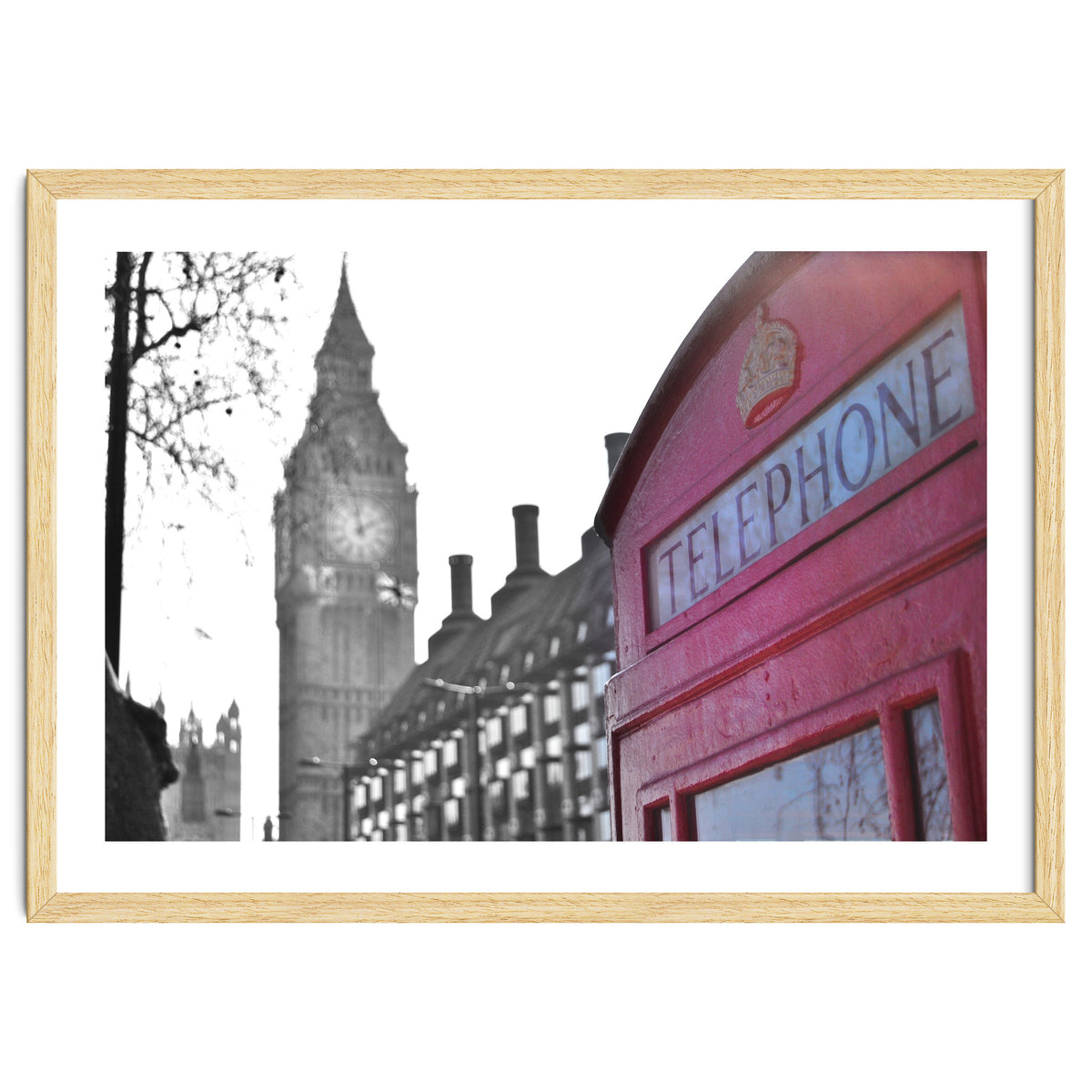 London Big Ben Red Phone Booth