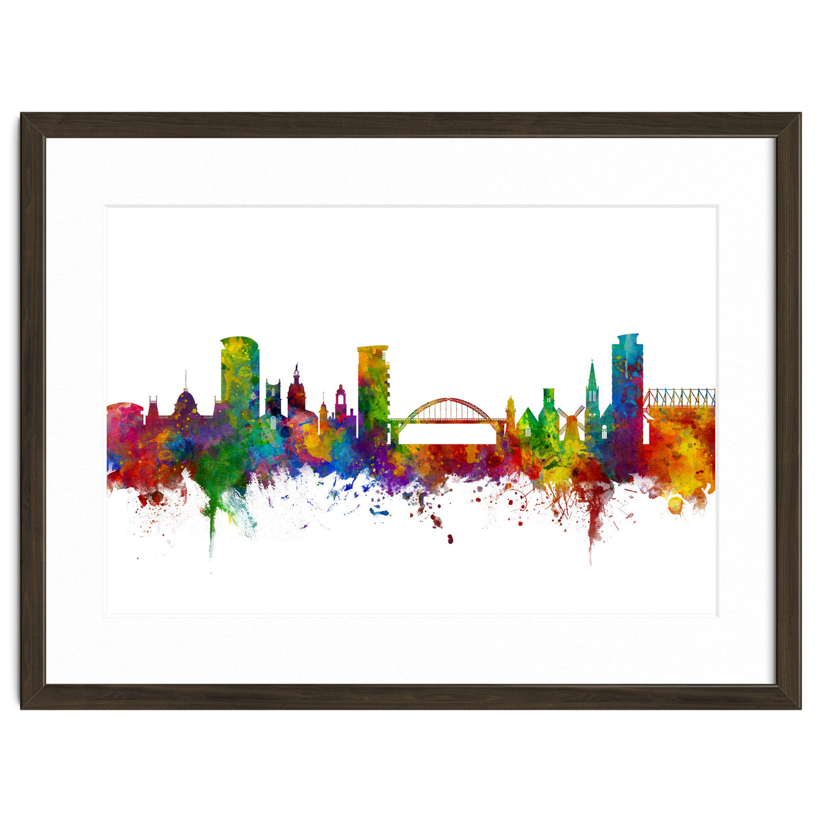 Sunderland England Skyline