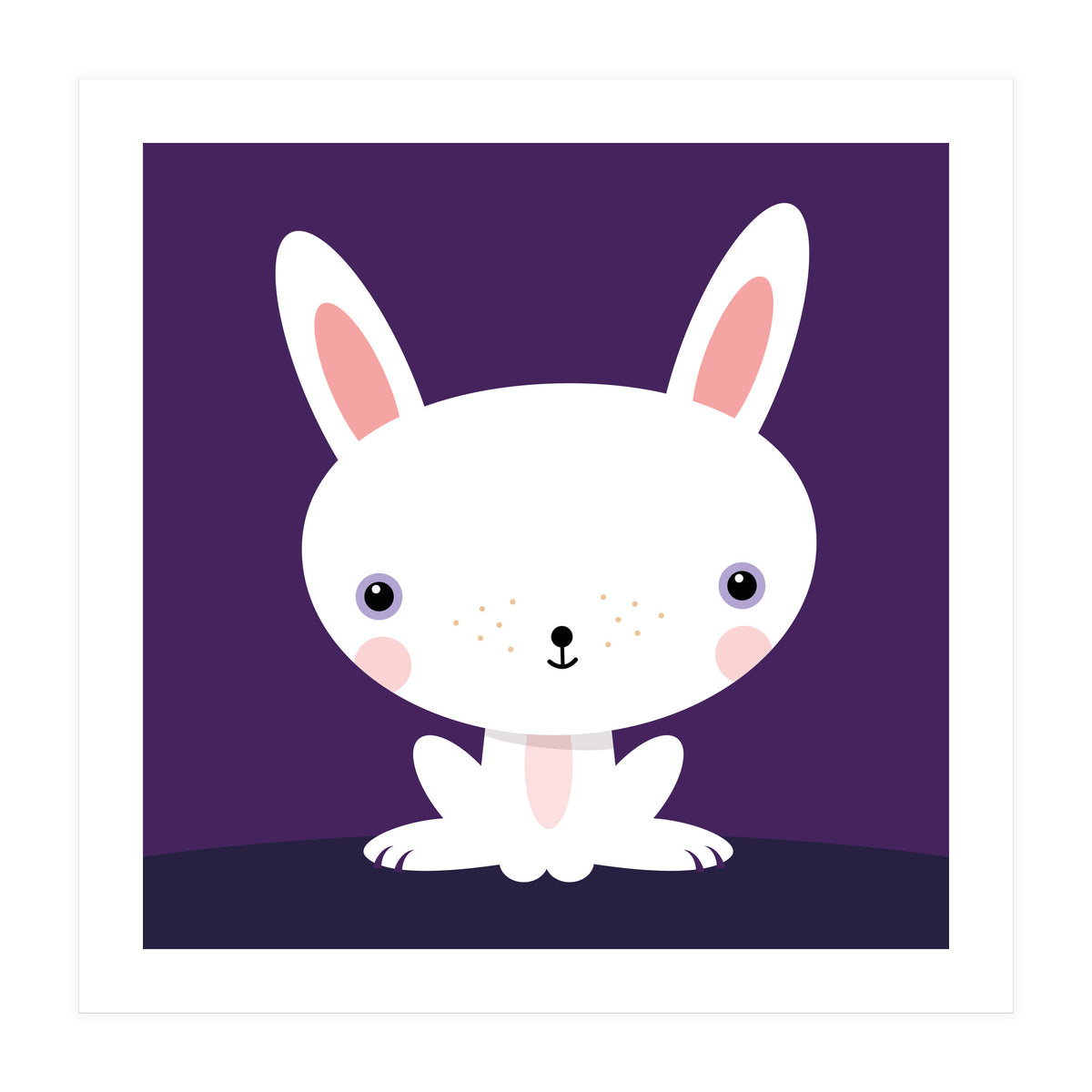 Nursery Kawaii Rabbit (Print Only)