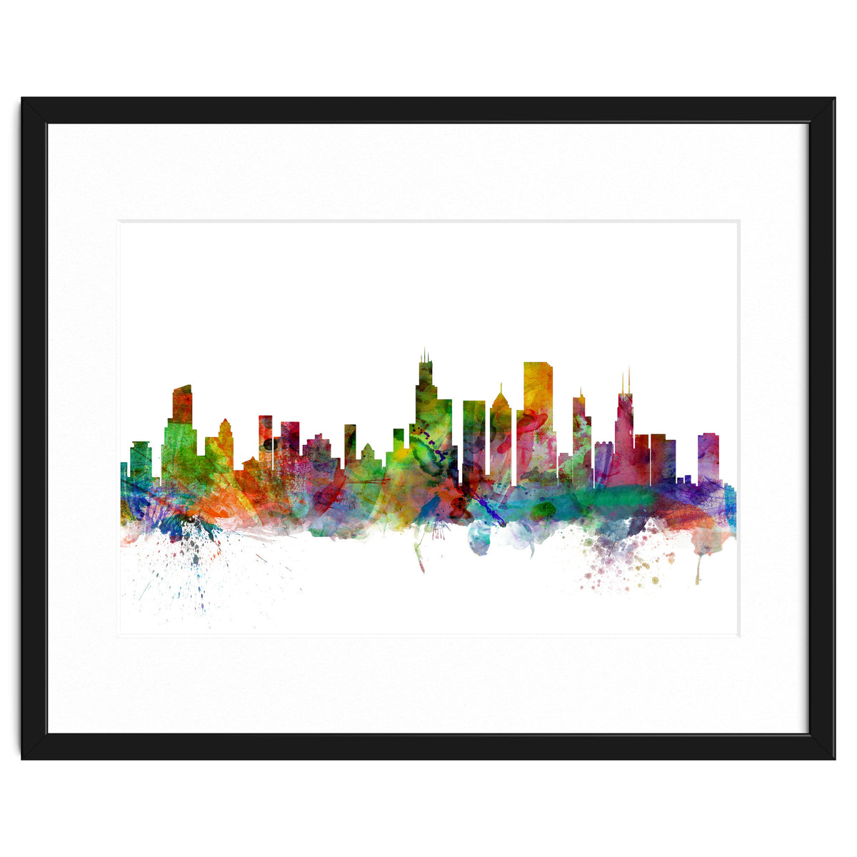 Chicago Illinois Skyline