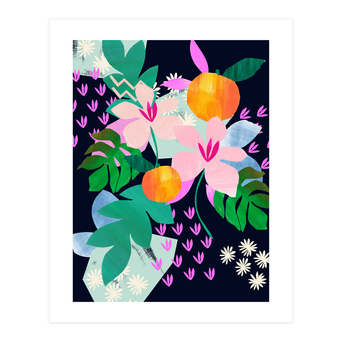 Orange tropical (Print Only)