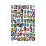 Calaveras Y Fridas (Print Only) thumbnail