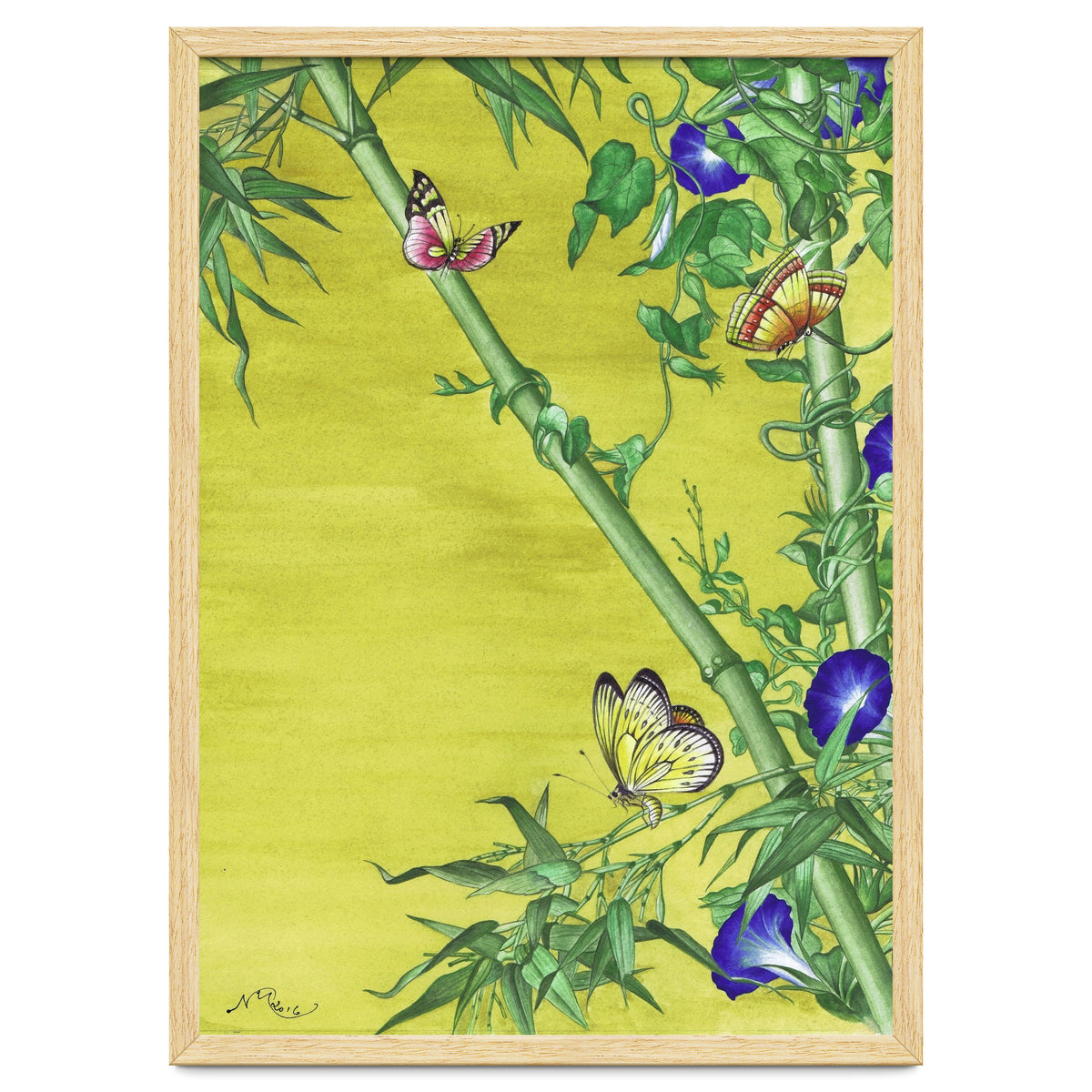 Butterflies & Bamboo