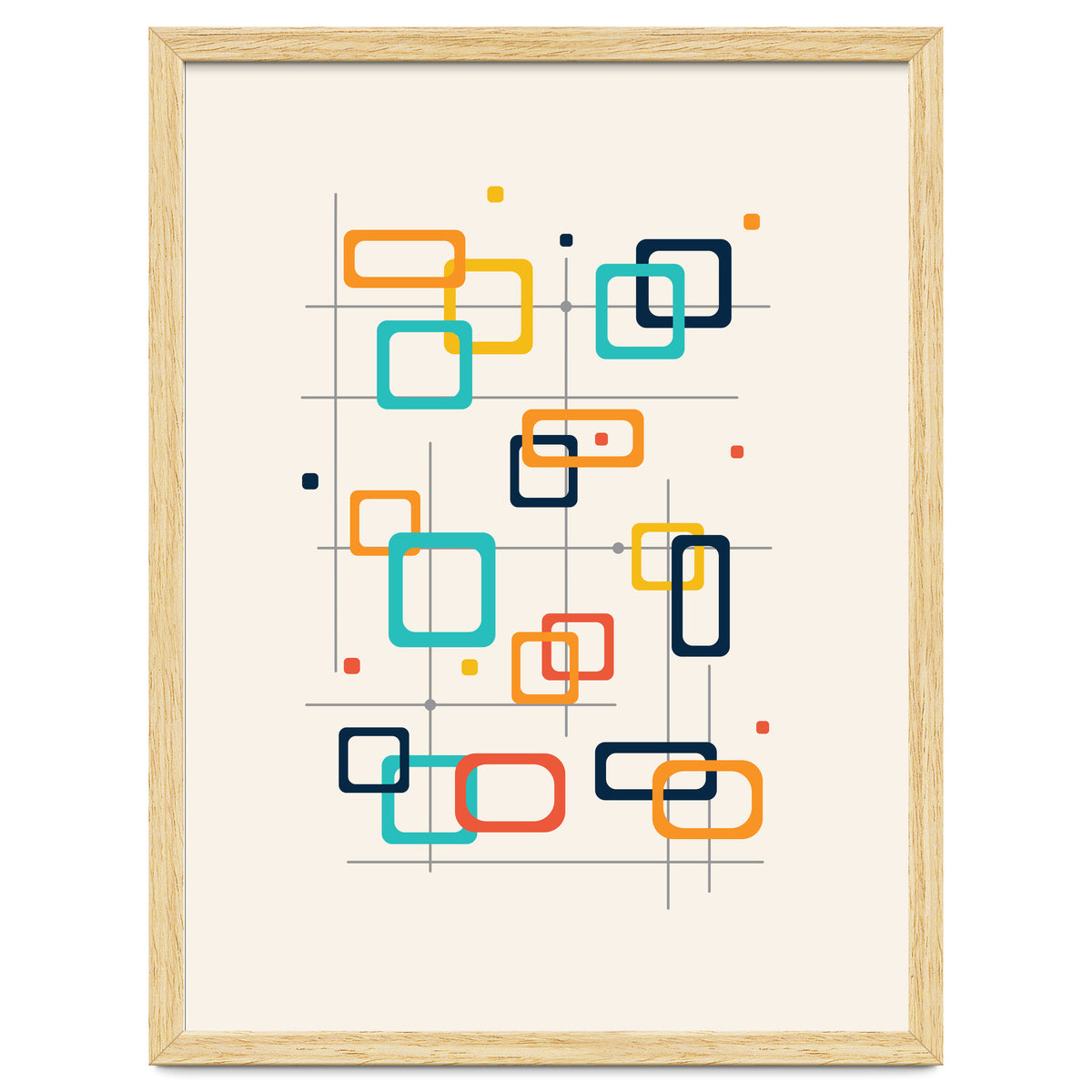 Mid Century Modern Geometry 016