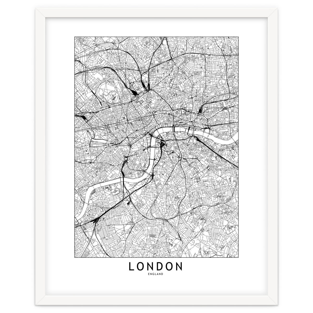 London White Map