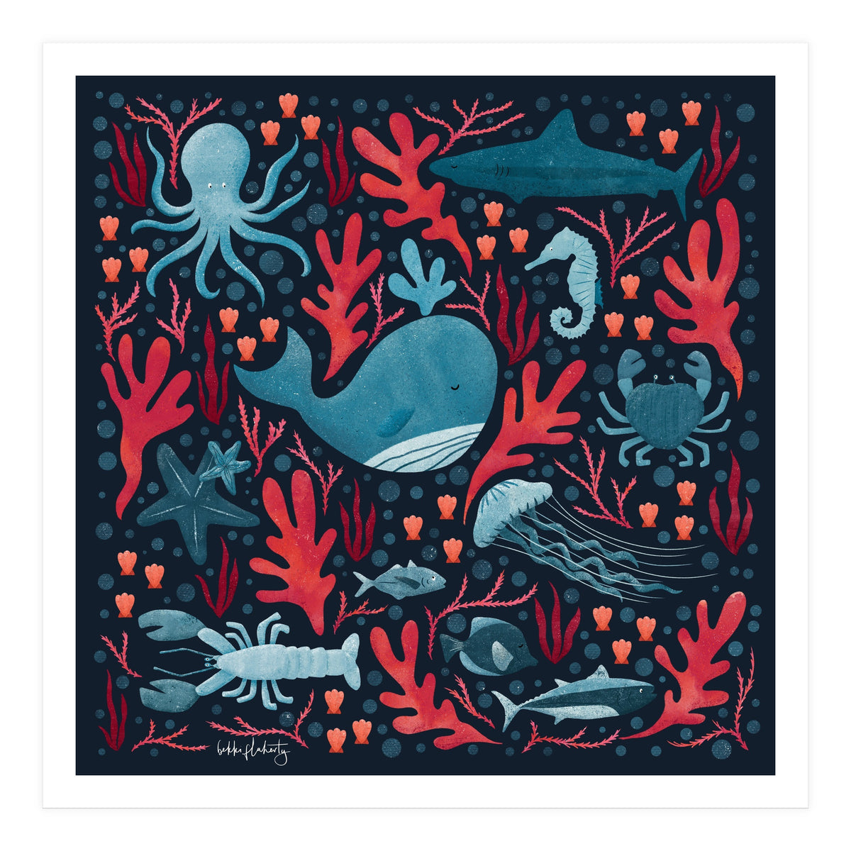 Under The Waves (Print Only)