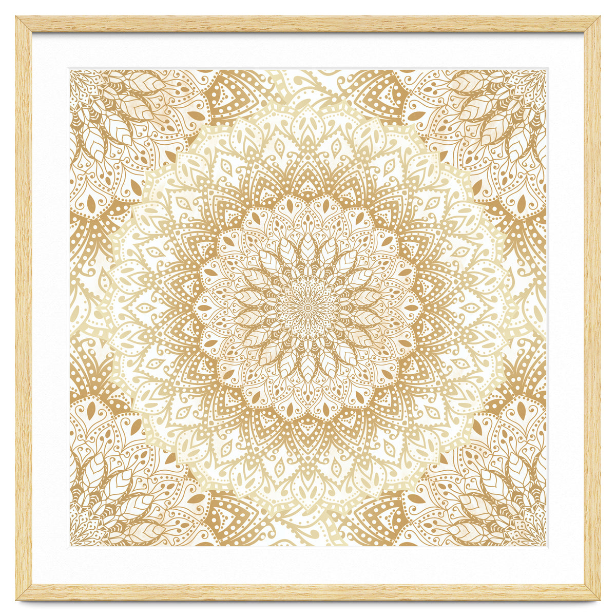 Mandalas For May Gold