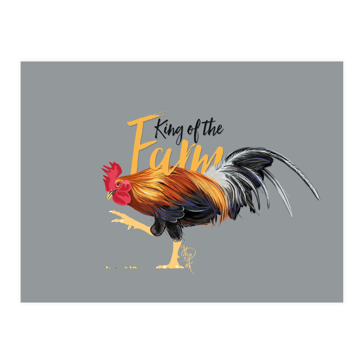 King Of The Farm 1 (Print Only)